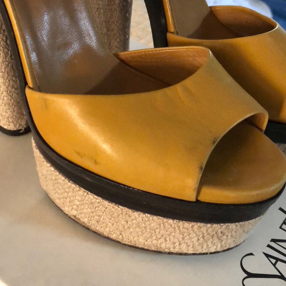 YSL Open Toe Heels - Picture 4 of 8